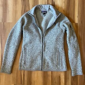 Patagonia Full Zip Better Sweater grey women’s size small